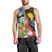 Antigua and Barbuda Magnificent Frigatebird Men Tank Top Tropical Vibe - Wonder Print Shop