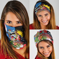 Antigua and Barbuda Magnificent Frigatebird Neck Gaiter Tropical Vibe - Wonder Print Shop