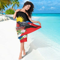 Antigua and Barbuda Magnificent Frigatebird Sarong Tropical Vibe - Wonder Print Shop