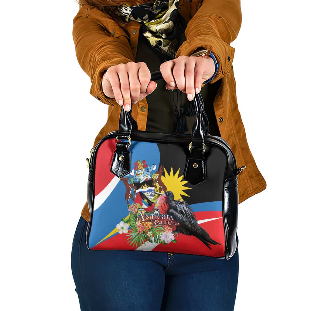 Antigua and Barbuda Magnificent Frigatebird Shoulder Handbag Tropical Vibe - Wonder Print Shop