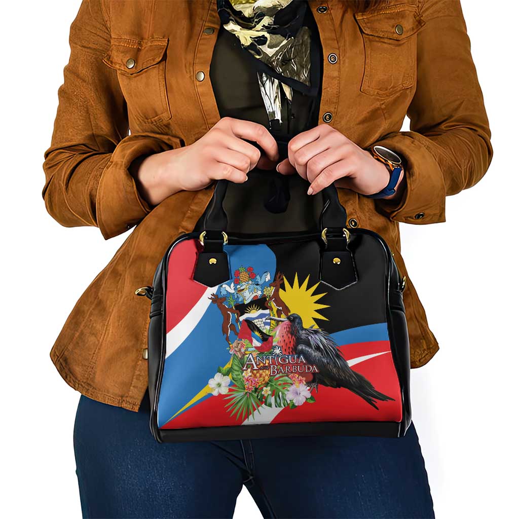 Antigua and Barbuda Magnificent Frigatebird Shoulder Handbag Tropical Vibe - Wonder Print Shop