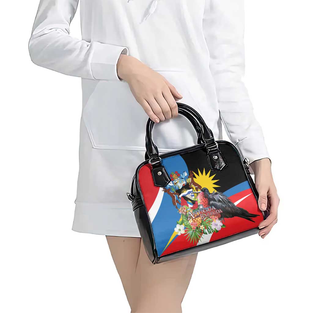 Antigua and Barbuda Magnificent Frigatebird Shoulder Handbag Tropical Vibe - Wonder Print Shop