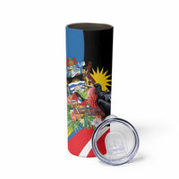 Antigua and Barbuda Magnificent Frigatebird Skinny Tumbler Tropical Vibe - Wonder Print Shop