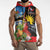 Antigua and Barbuda Magnificent Frigatebird Sleeveless Hoodie Tropical Vibe - Wonder Print Shop