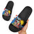 Antigua and Barbuda Magnificent Frigatebird Slide Sandals Tropical Vibe - Wonder Print Shop