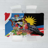 Antigua and Barbuda Magnificent Frigatebird Tablecloth Tropical Vibe - Wonder Print Shop