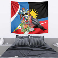 Antigua and Barbuda Magnificent Frigatebird Tapestry Tropical Vibe - Wonder Print Shop