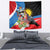 Antigua and Barbuda Magnificent Frigatebird Tapestry Tropical Vibe - Wonder Print Shop