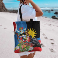 Antigua and Barbuda Magnificent Frigatebird Tote Bag Tropical Vibe - Wonder Print Shop