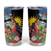 Antigua and Barbuda Magnificent Frigatebird Tumbler Cup Tropical Vibe - Wonder Print Shop