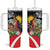 Antigua and Barbuda Magnificent Frigatebird Tumbler With Handle Tropical Vibe - Wonder Print Shop