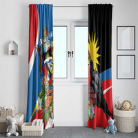 Antigua and Barbuda Magnificent Frigatebird Window Curtain Tropical Vibe - Wonder Print Shop