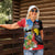 Antigua and Barbuda Magnificent Frigatebird Women Polo Shirt Tropical Vibe - Wonder Print Shop