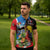 Antigua and Barbuda Magnificent Frigatebird Zipper Polo Shirt Tropical Vibe - Wonder Print Shop