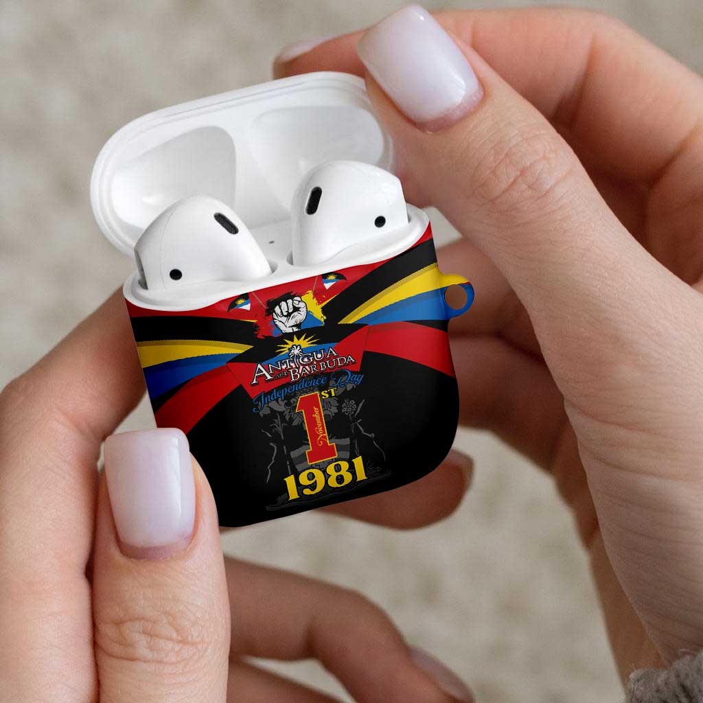Antigua and Barbuda Independence Day AirPods Case Baabyuuda 1 November 1981 - Wonder Print Shop
