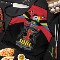 Antigua and Barbuda Independence Day Apron Baabyuuda 1 November 1981 - Wonder Print Shop