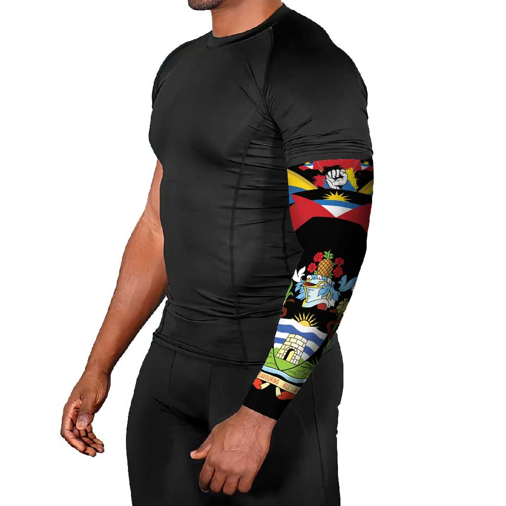Antigua and Barbuda Independence Day Arm Sleeves Baabyuuda 1 November 1981 - Wonder Print Shop