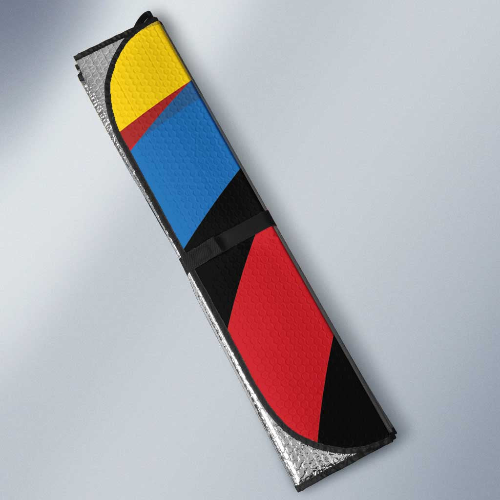 Antigua and Barbuda Independence Day Auto Sun Shade Baabyuuda 1 November 1981 - Wonder Print Shop