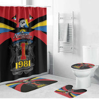 Antigua and Barbuda Independence Day Bathroom Set Baabyuuda 1 November 1981 - Wonder Print Shop