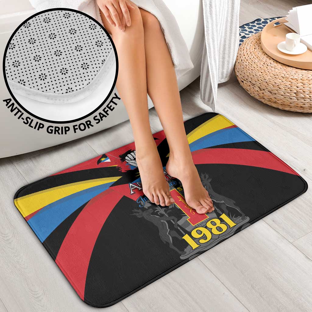 Antigua and Barbuda Independence Day Bathroom Set Baabyuuda 1 November 1981 - Wonder Print Shop