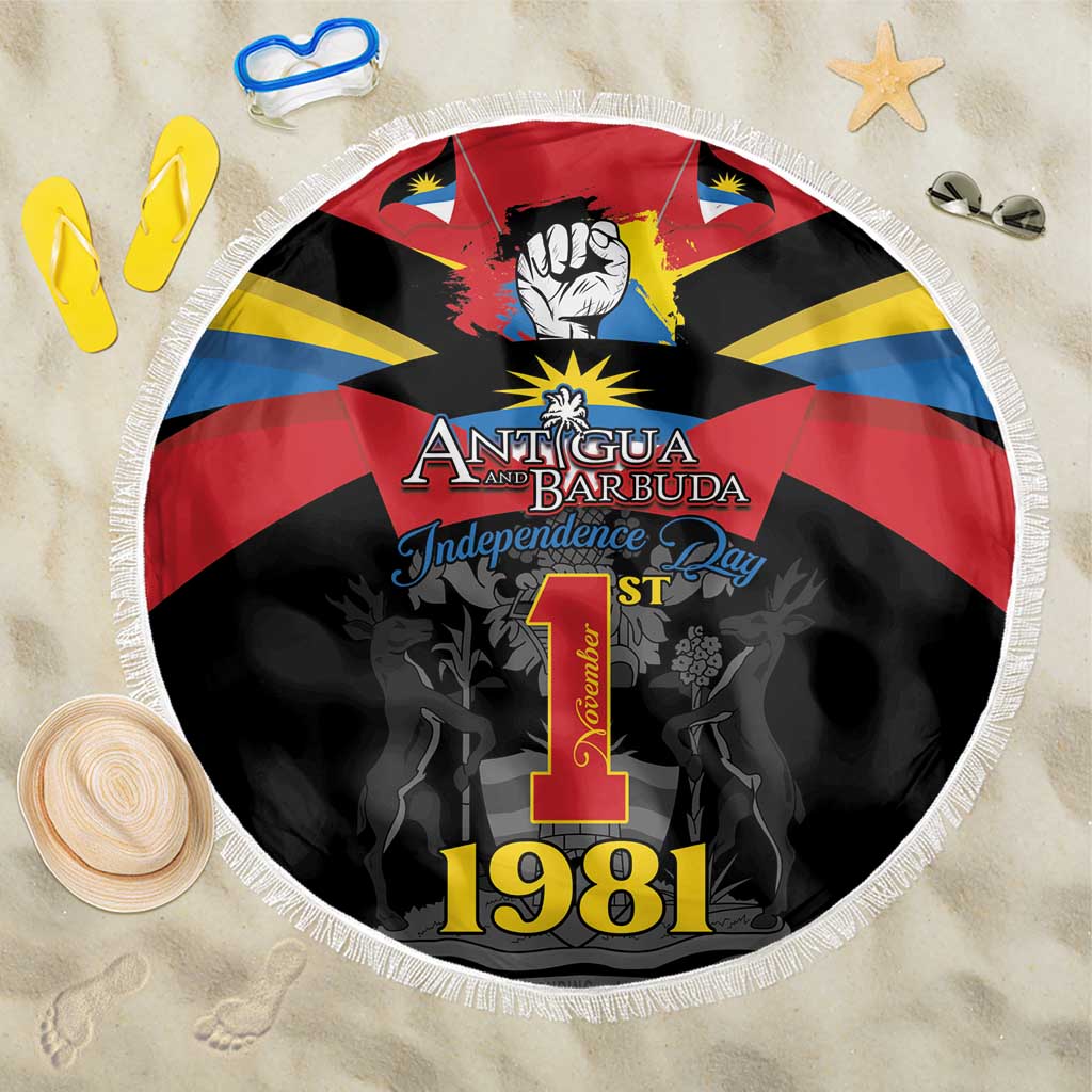 Antigua and Barbuda Independence Day Beach Blanket Baabyuuda 1 November 1981 - Wonder Print Shop