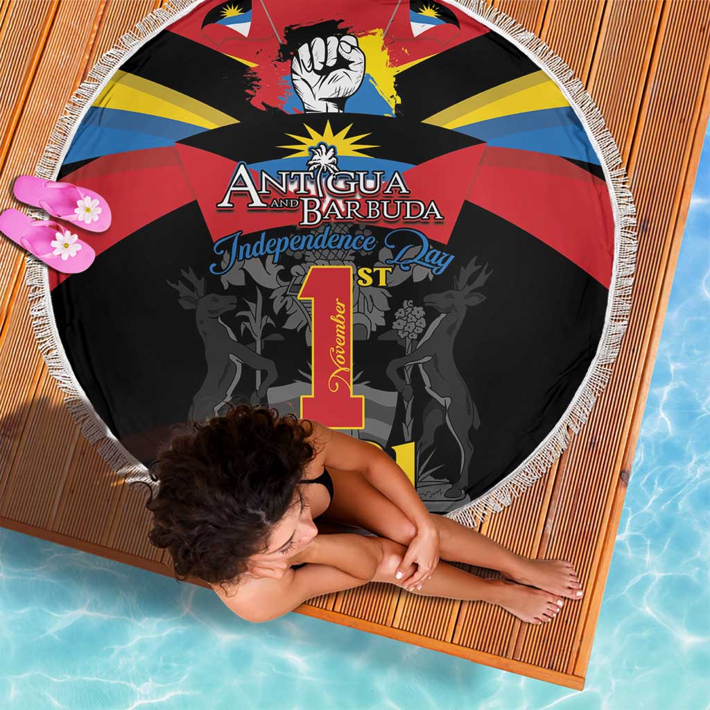Antigua and Barbuda Independence Day Beach Blanket Baabyuuda 1 November 1981 - Wonder Print Shop