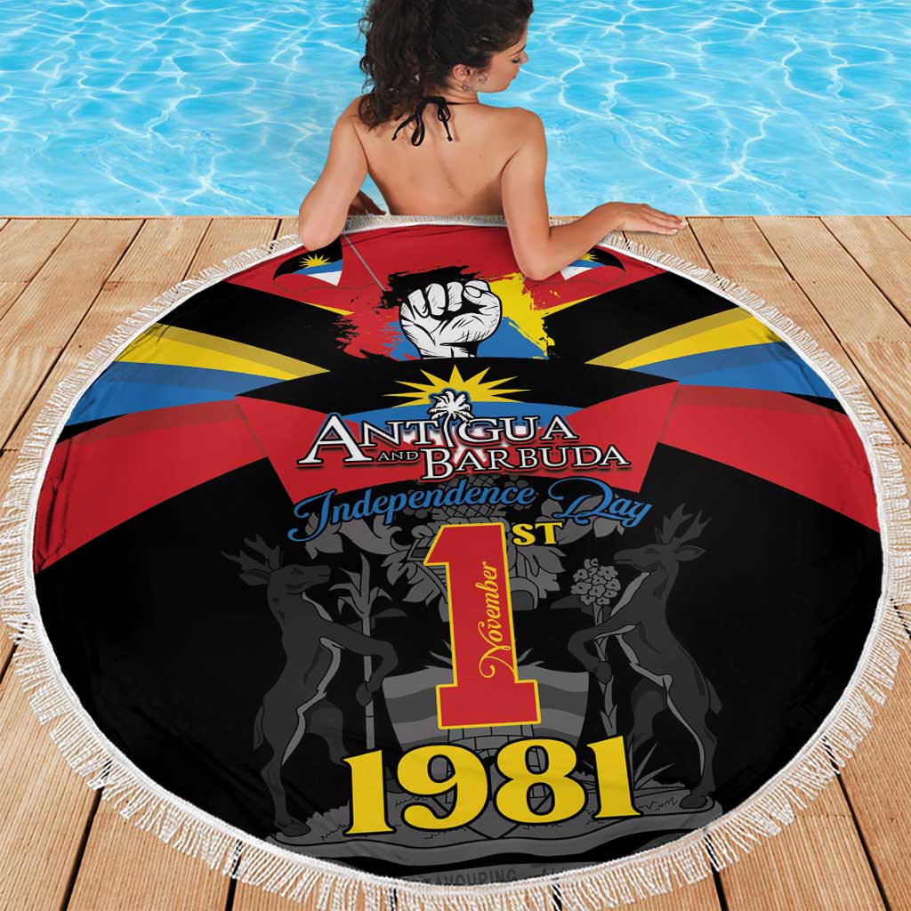 Antigua and Barbuda Independence Day Beach Blanket Baabyuuda 1 November 1981 - Wonder Print Shop