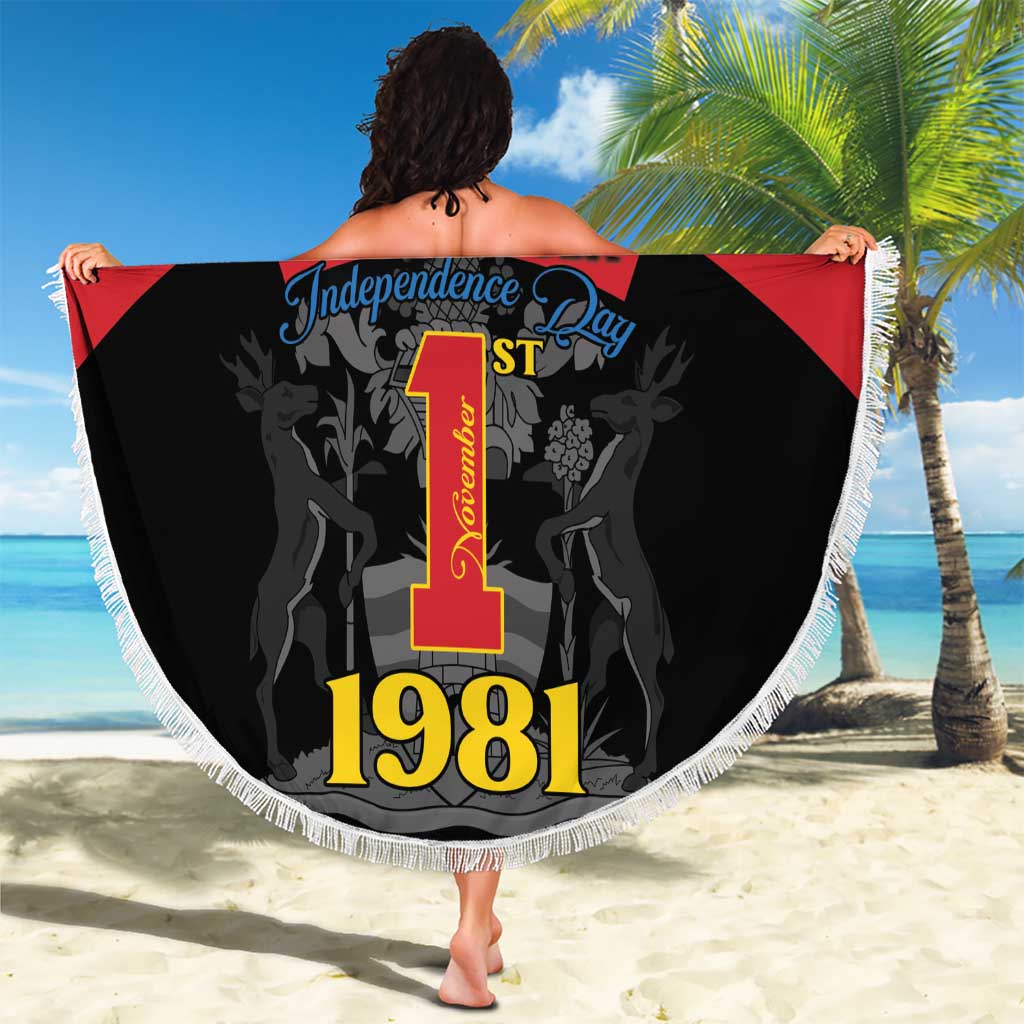 Antigua and Barbuda Independence Day Beach Blanket Baabyuuda 1 November 1981 - Wonder Print Shop