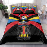 Antigua and Barbuda Independence Day Bedding Set Baabyuuda 1 November 1981 - Wonder Print Shop