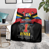 Antigua and Barbuda Independence Day Blanket Baabyuuda 1 November 1981 - Wonder Print Shop
