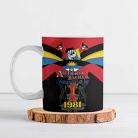 Antigua and Barbuda Independence Day Ceramic Mug Baabyuuda 1 November 1981 - Wonder Print Shop