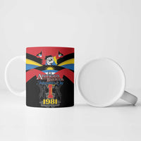Antigua and Barbuda Independence Day Ceramic Mug Baabyuuda 1 November 1981 - Wonder Print Shop