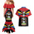Antigua and Barbuda Independence Day Couples Matching Mermaid Dress and Hawaiian Shirt Baabyuuda 1 November 1981 - Wonder Print Shop