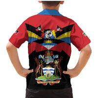 Antigua and Barbuda Independence Day Family Matching Mermaid Dress and Hawaiian Shirt Baabyuuda 1 November 1981 - Wonder Print Shop