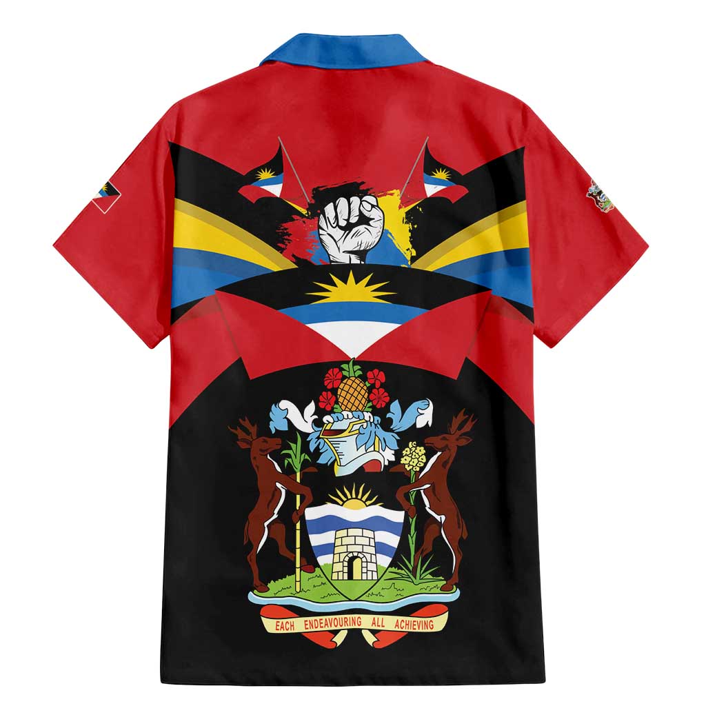 Antigua and Barbuda Independence Day Family Matching Mermaid Dress and Hawaiian Shirt Baabyuuda 1 November 1981 - Wonder Print Shop