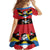 Antigua and Barbuda Independence Day Family Matching Off The Shoulder Long Sleeve Dress and Hawaiian Shirt Baabyuuda 1 November 1981 - Wonder Print Shop