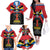 Antigua and Barbuda Independence Day Family Matching Off The Shoulder Long Sleeve Dress and Hawaiian Shirt Baabyuuda 1 November 1981 - Wonder Print Shop