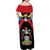 Antigua and Barbuda Independence Day Family Matching Off Shoulder Maxi Dress and Hawaiian Shirt Baabyuuda 1 November 1981 - Wonder Print Shop