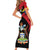 Antigua and Barbuda Independence Day Family Matching Short Sleeve Bodycon Dress and Hawaiian Shirt Baabyuuda 1 November 1981 - Wonder Print Shop