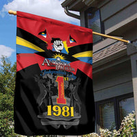 Antigua and Barbuda Independence Day Garden Flag Baabyuuda 1 November 1981 - Wonder Print Shop