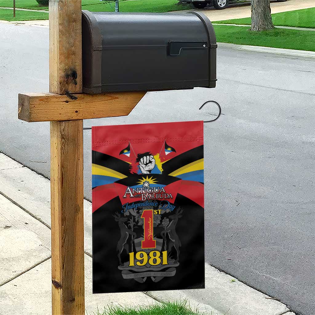 Antigua and Barbuda Independence Day Garden Flag Baabyuuda 1 November 1981 - Wonder Print Shop
