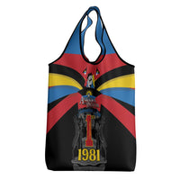 Antigua and Barbuda Independence Day Grocery Bag Baabyuuda 1 November 1981 - Wonder Print Shop