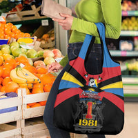 Antigua and Barbuda Independence Day Grocery Bag Baabyuuda 1 November 1981 - Wonder Print Shop