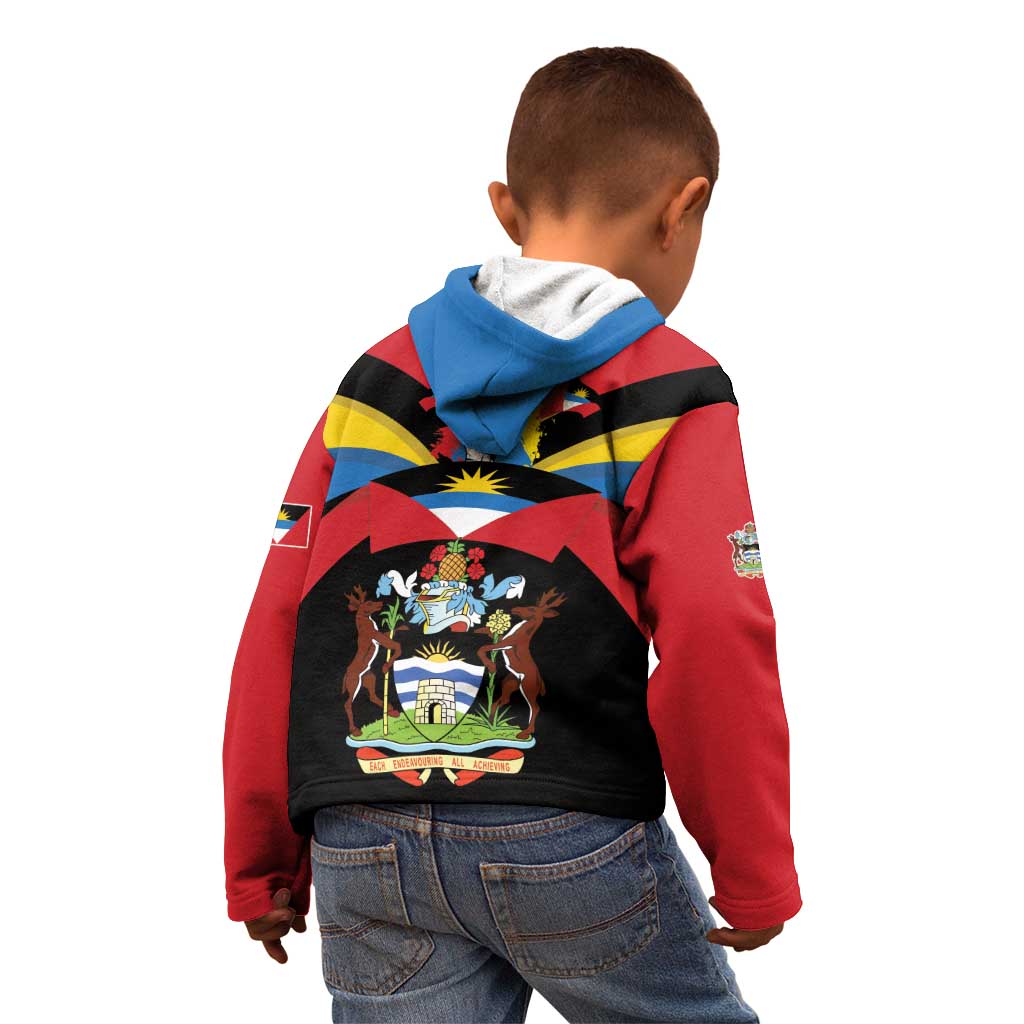 Antigua and Barbuda Independence Day Kid Hoodie Baabyuuda 1 November 1981 - Wonder Print Shop