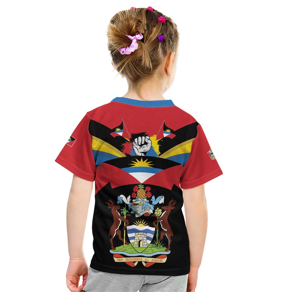 Antigua and Barbuda Independence Day Kid T Shirt Baabyuuda 1 November 1981 - Wonder Print Shop