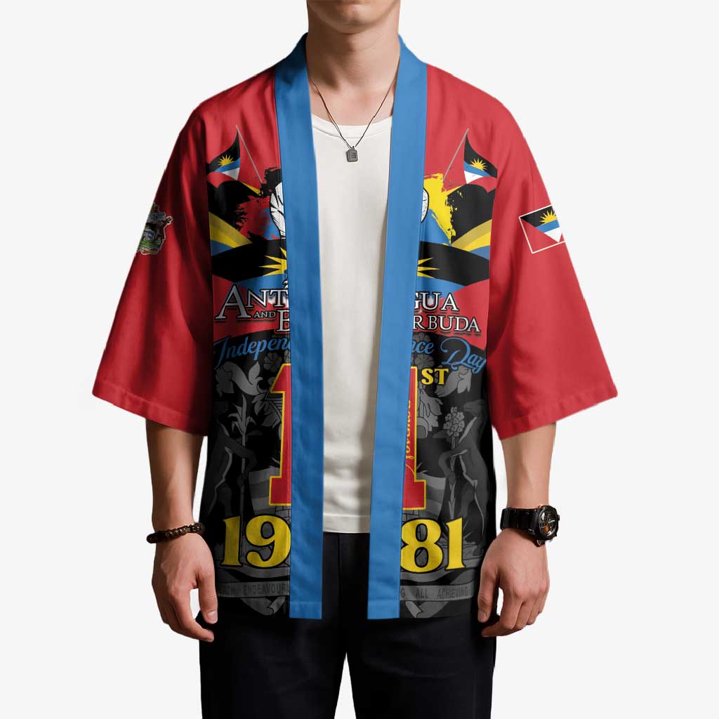 Antigua and Barbuda Independence Day Kimono Baabyuuda 1 November 1981 - Wonder Print Shop