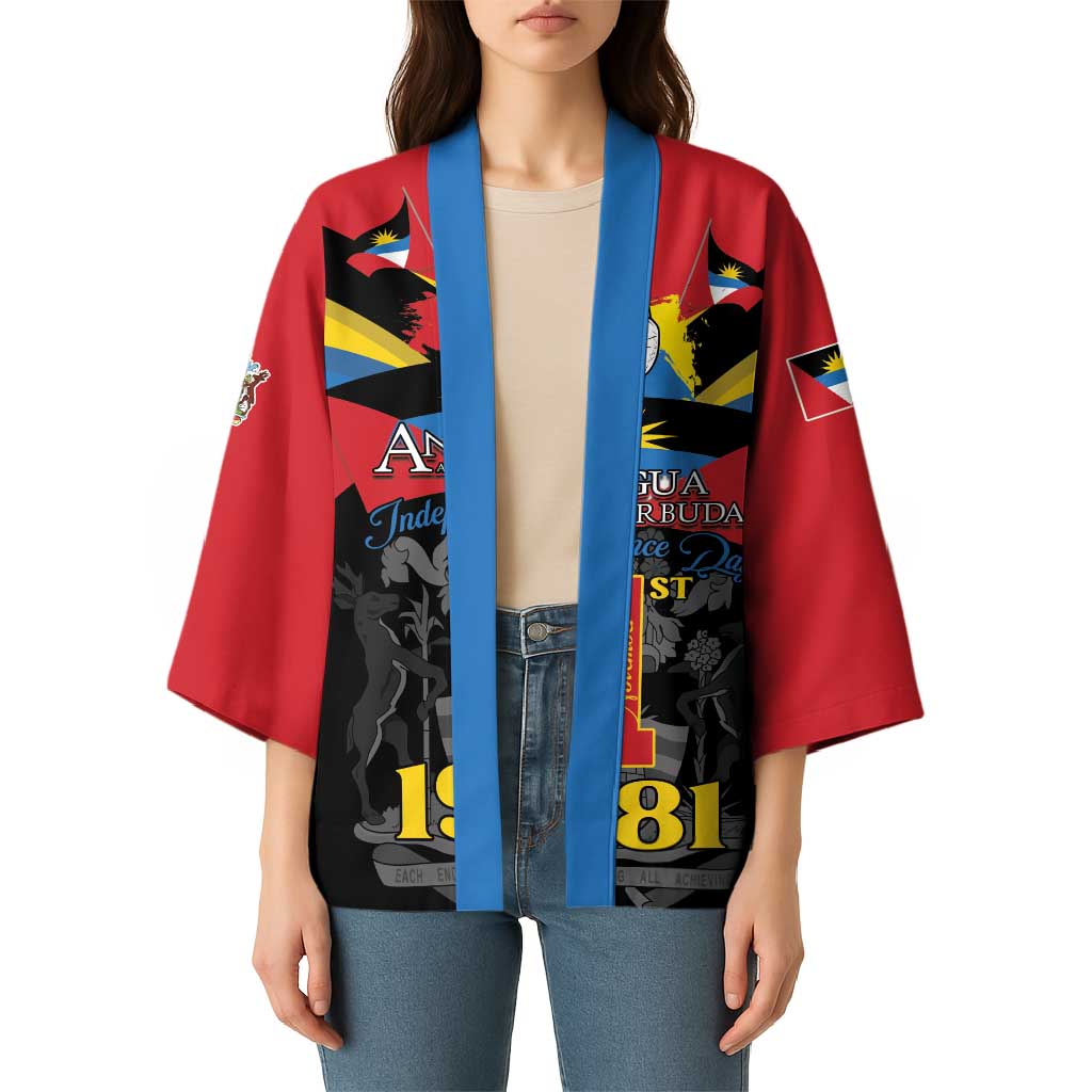 Antigua and Barbuda Independence Day Kimono Baabyuuda 1 November 1981 - Wonder Print Shop