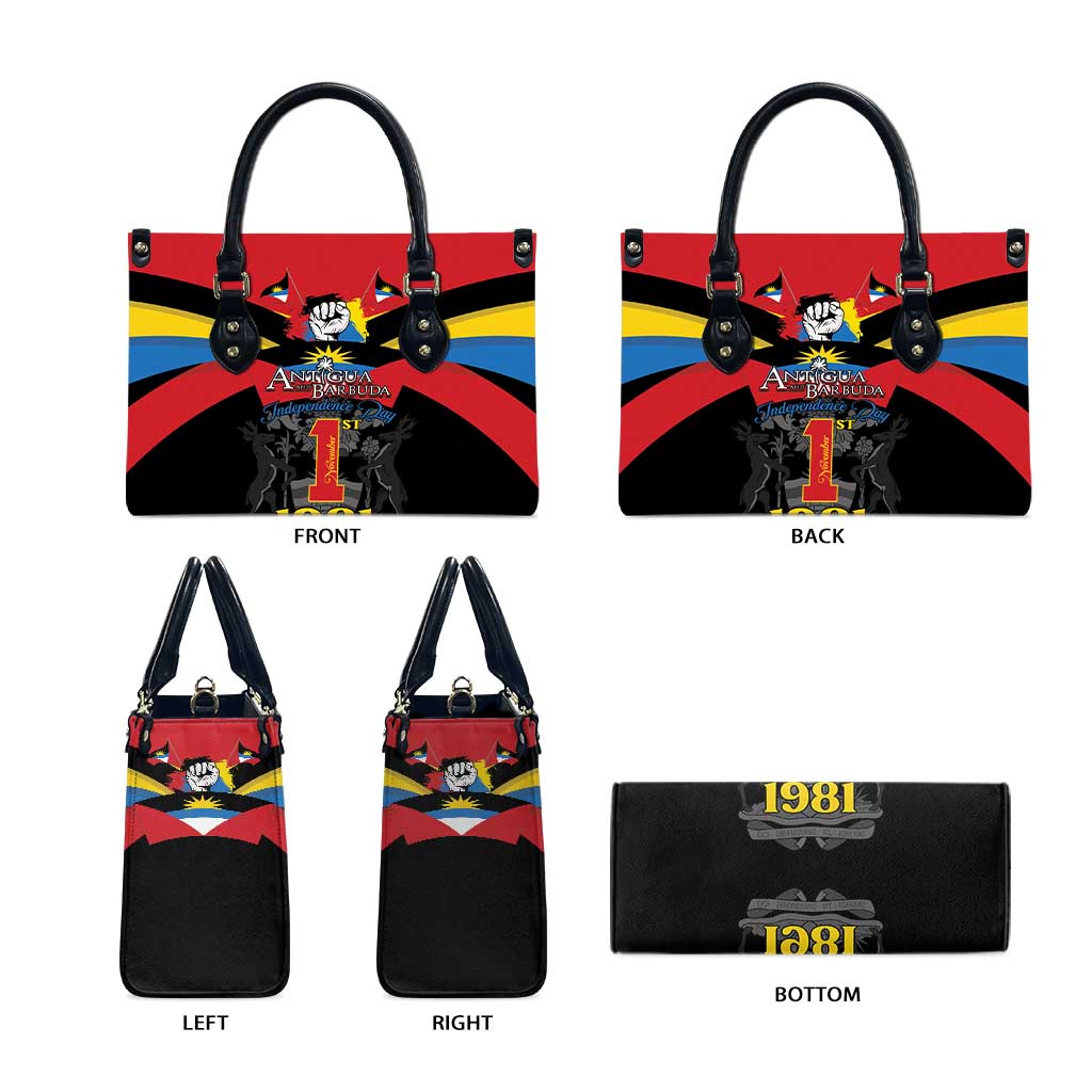 Antigua and Barbuda Independence Day Leather Bag Baabyuuda 1 November 1981 - Wonder Print Shop
