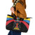 Antigua and Barbuda Independence Day Leather Tote Bag Baabyuuda 1 November 1981 - Wonder Print Shop