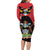 Antigua and Barbuda Independence Day Long Sleeve Bodycon Dress Baabyuuda 1 November 1981 - Wonder Print Shop